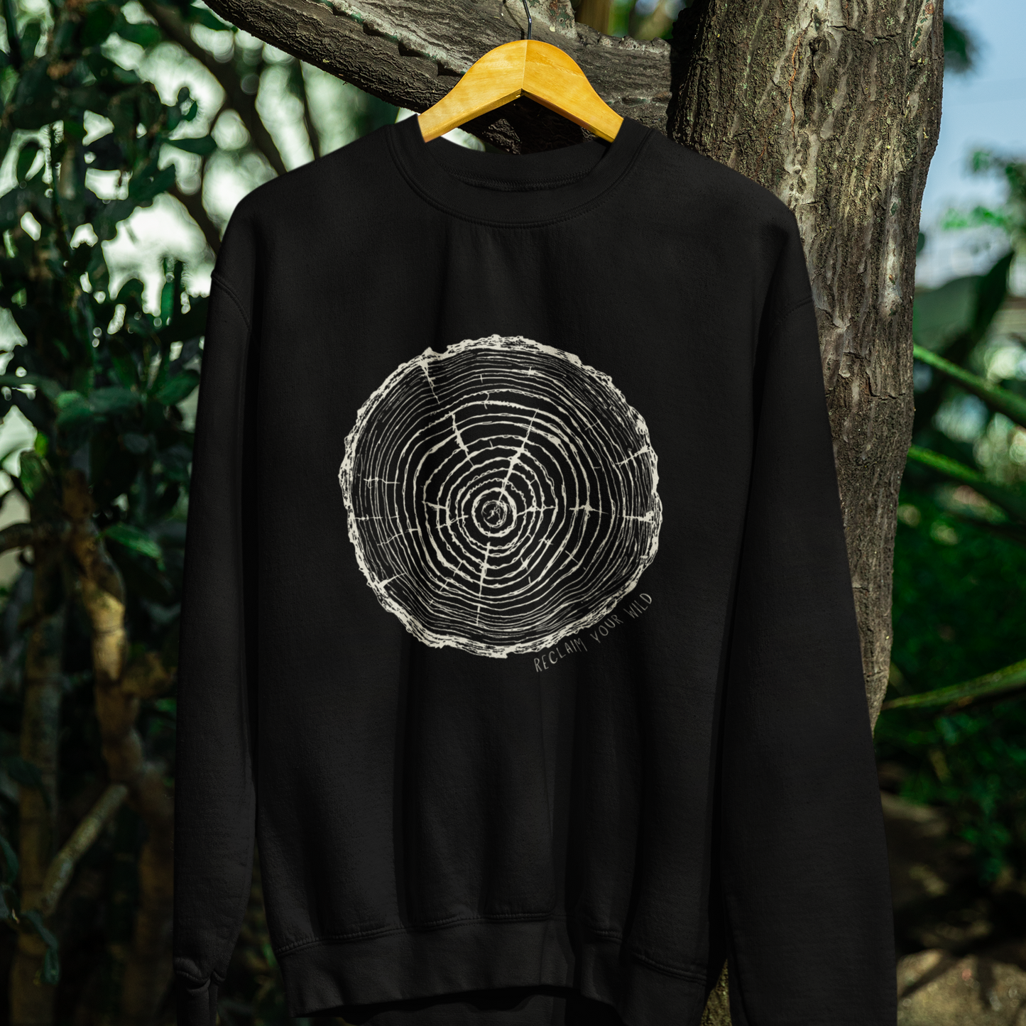 Tree Rings Unisex Sweater