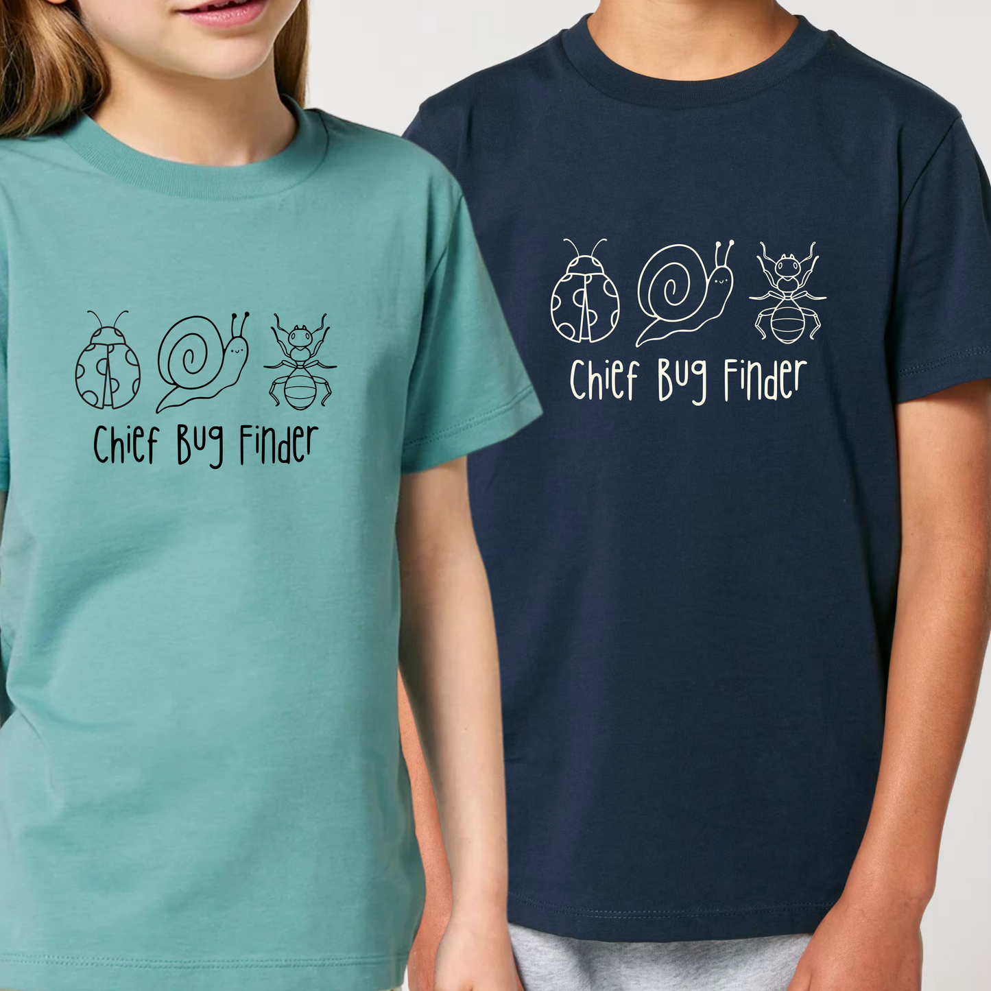 Chief Bug Finder Kids T
