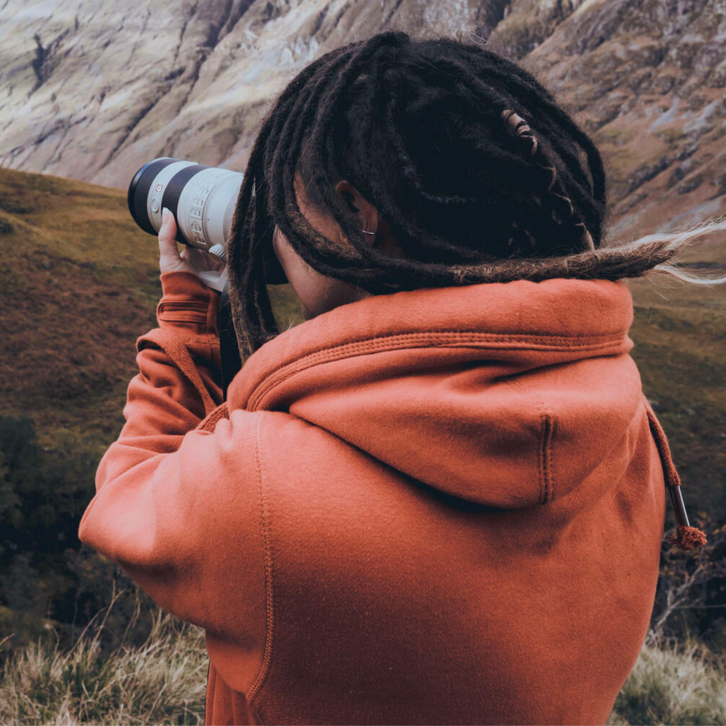 Wanderlust Cross Neck Hoodie