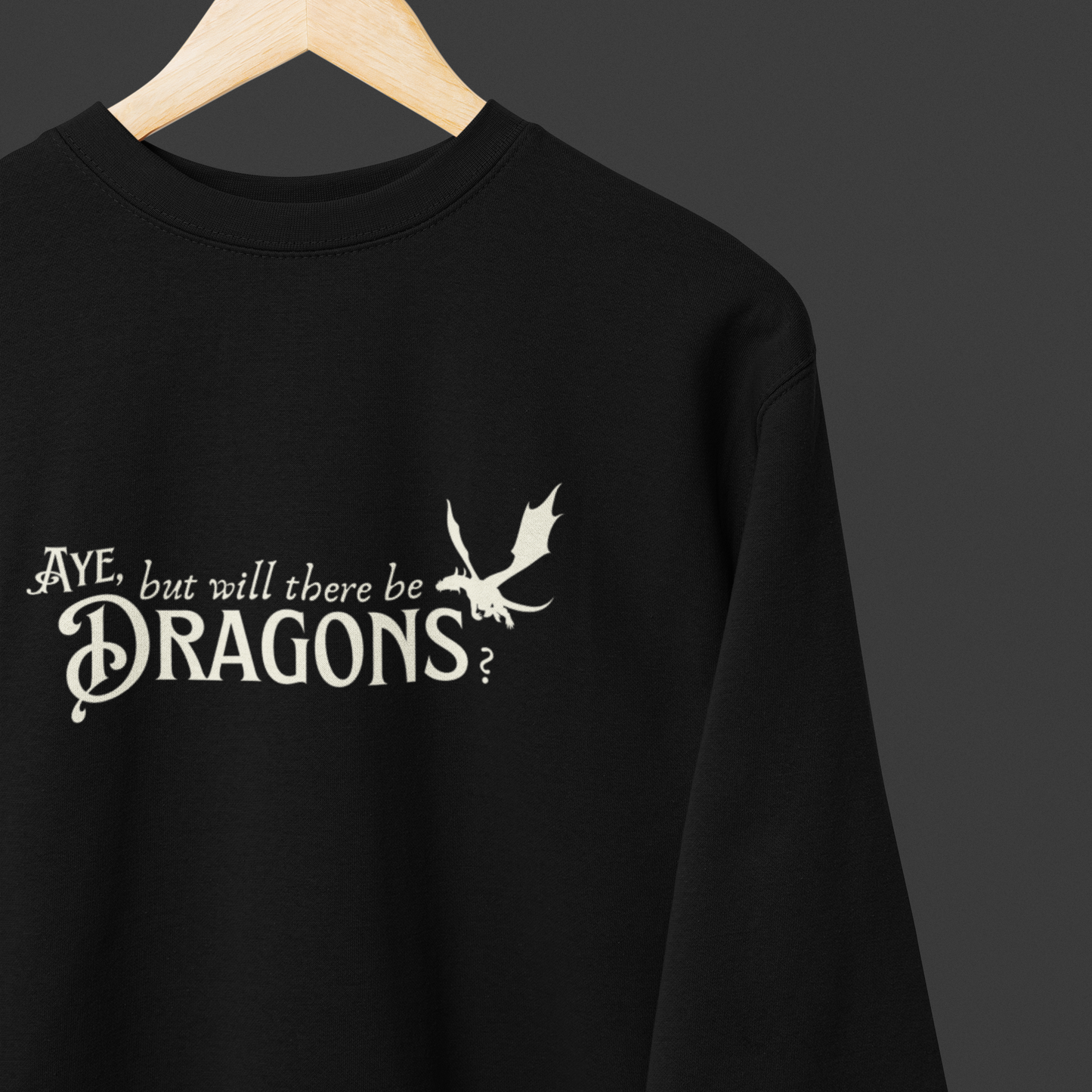 Are There Dragons Unisex Sweater