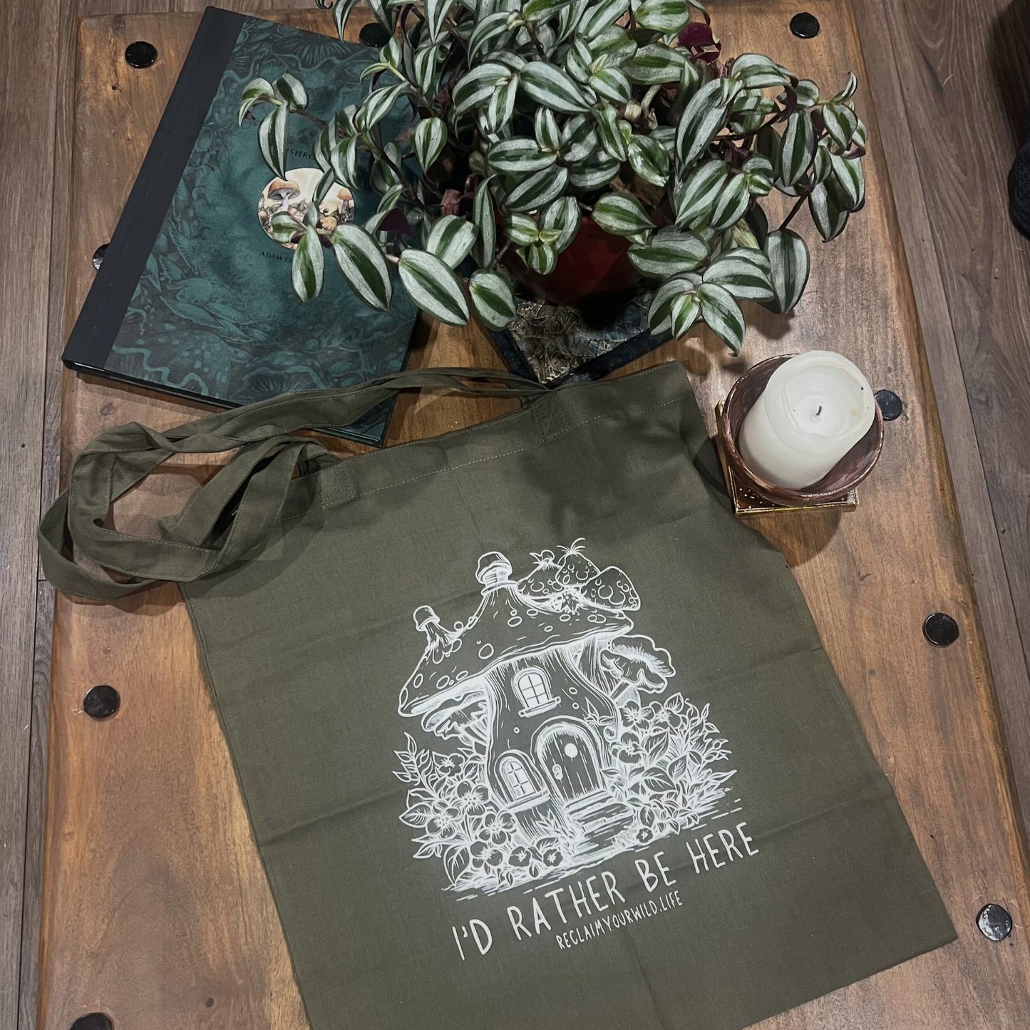 Fairy House Organic Cotton Tote