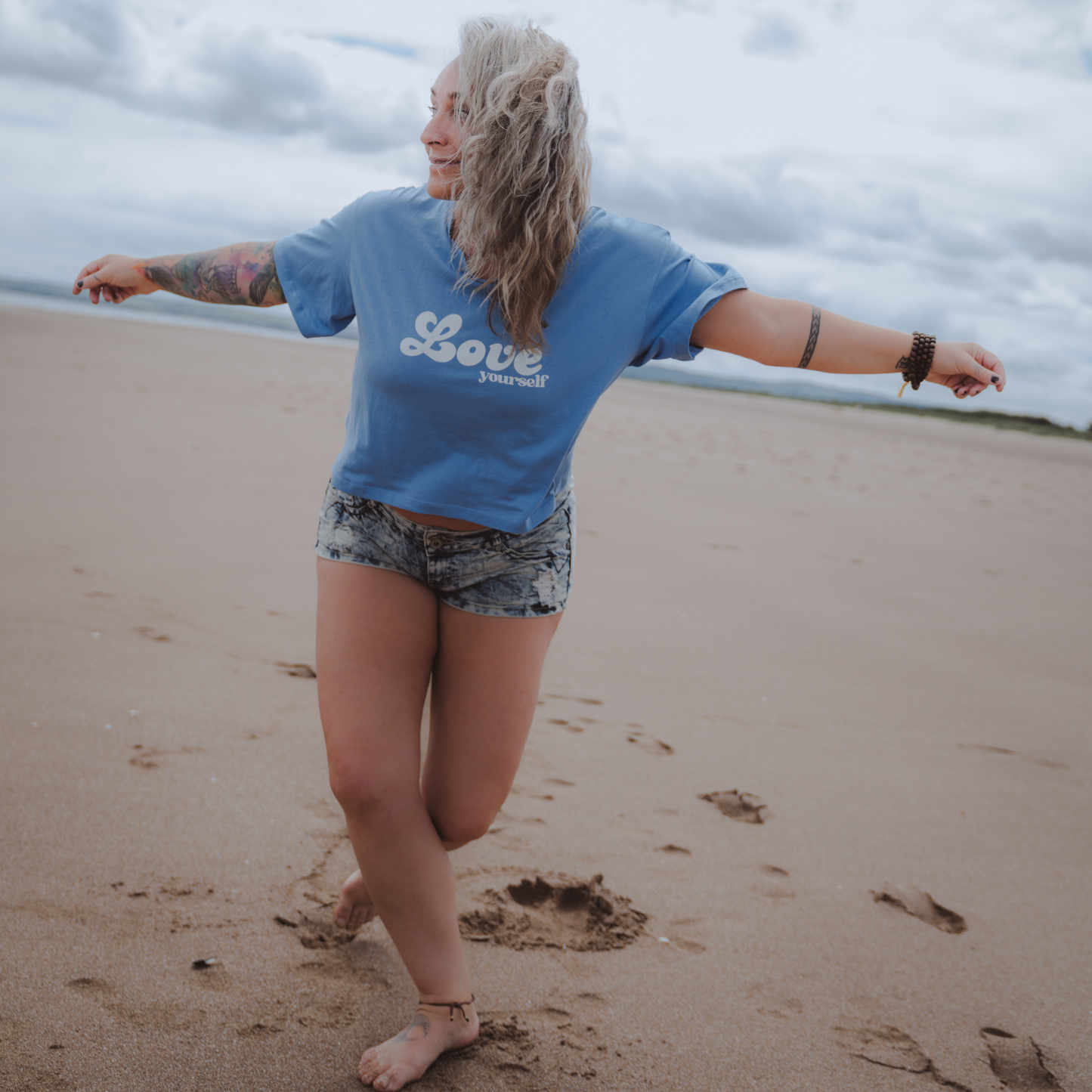Love Yourself Cropped T