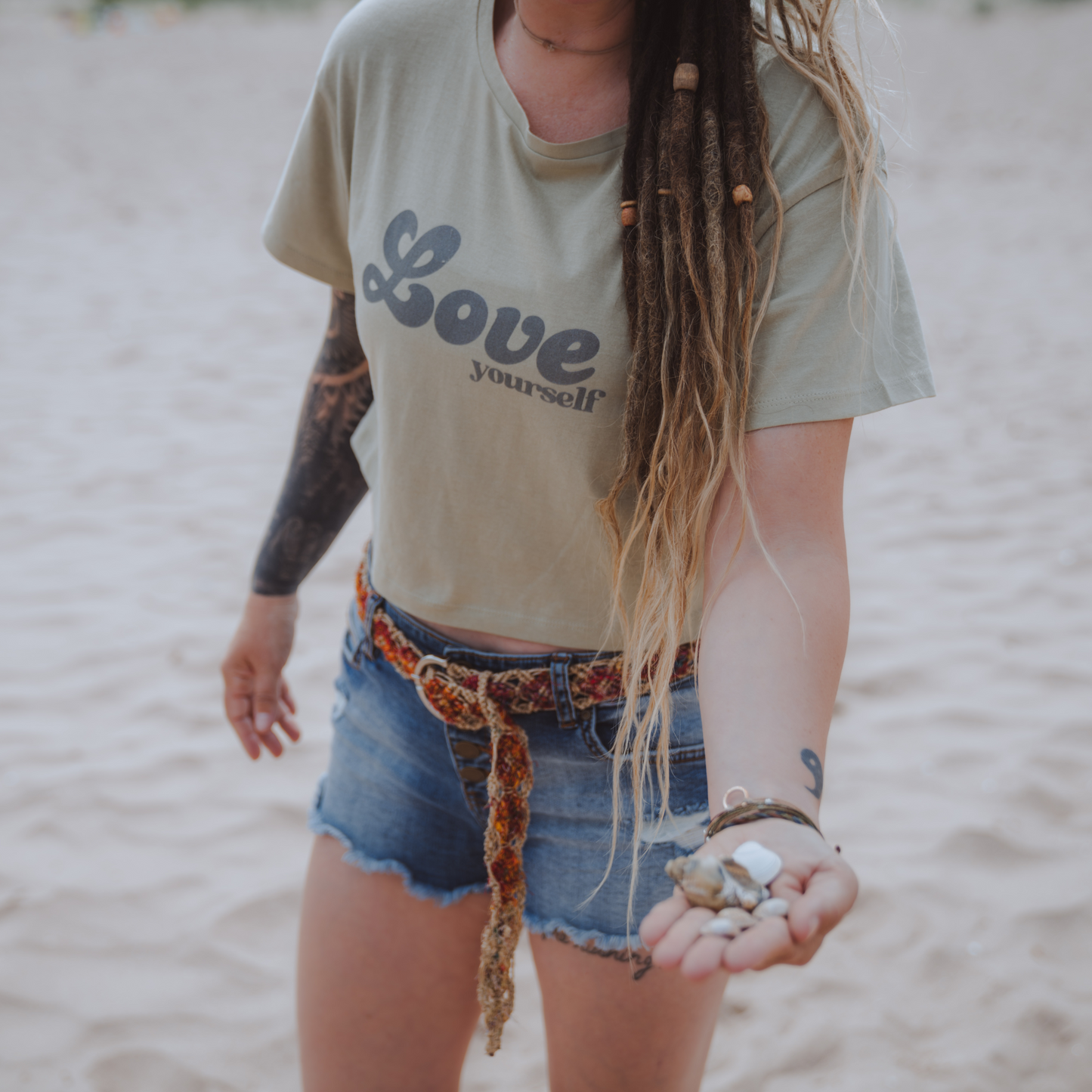 Love Yourself Cropped T