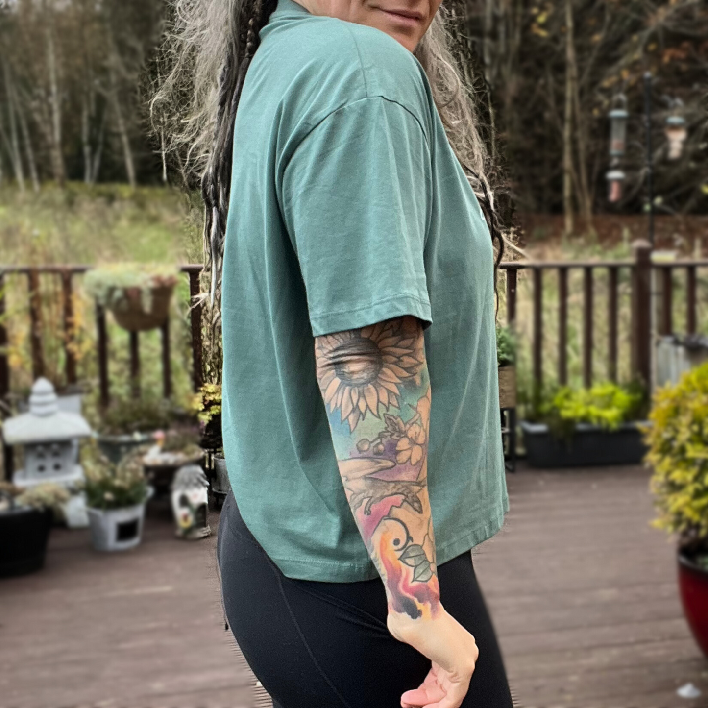 Plants & Yoga Boxy T