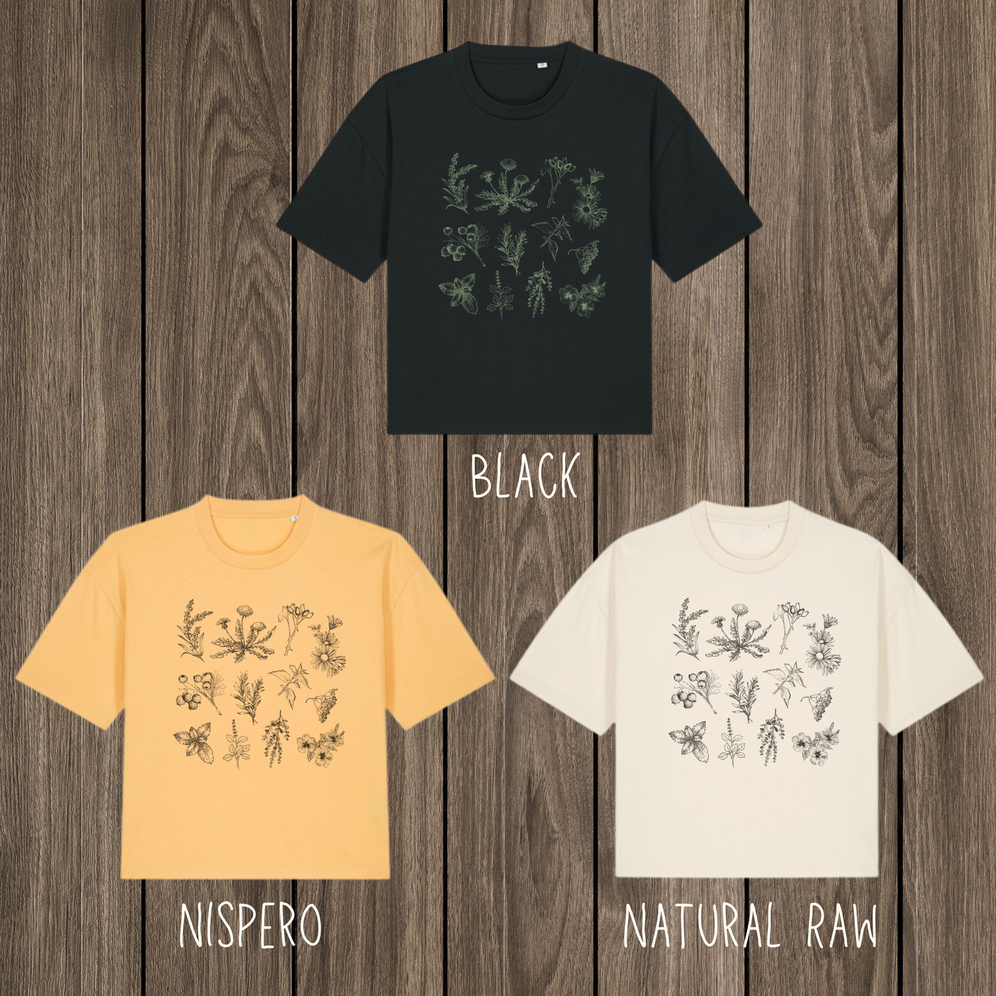 Healing Herbs Boxy T