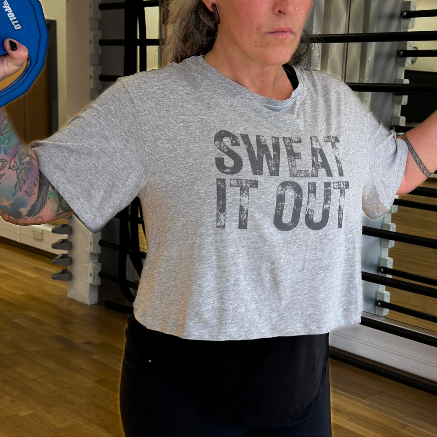 Sweat It Out Cropped T