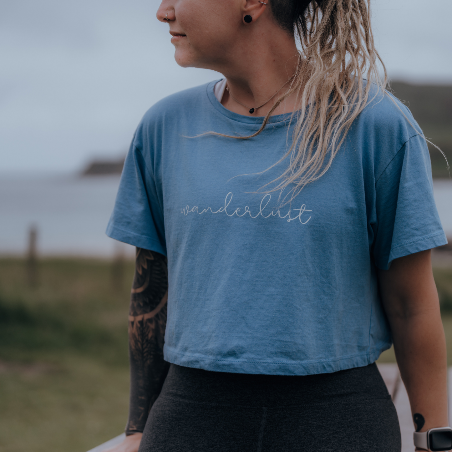 Wanderlust Cropped T