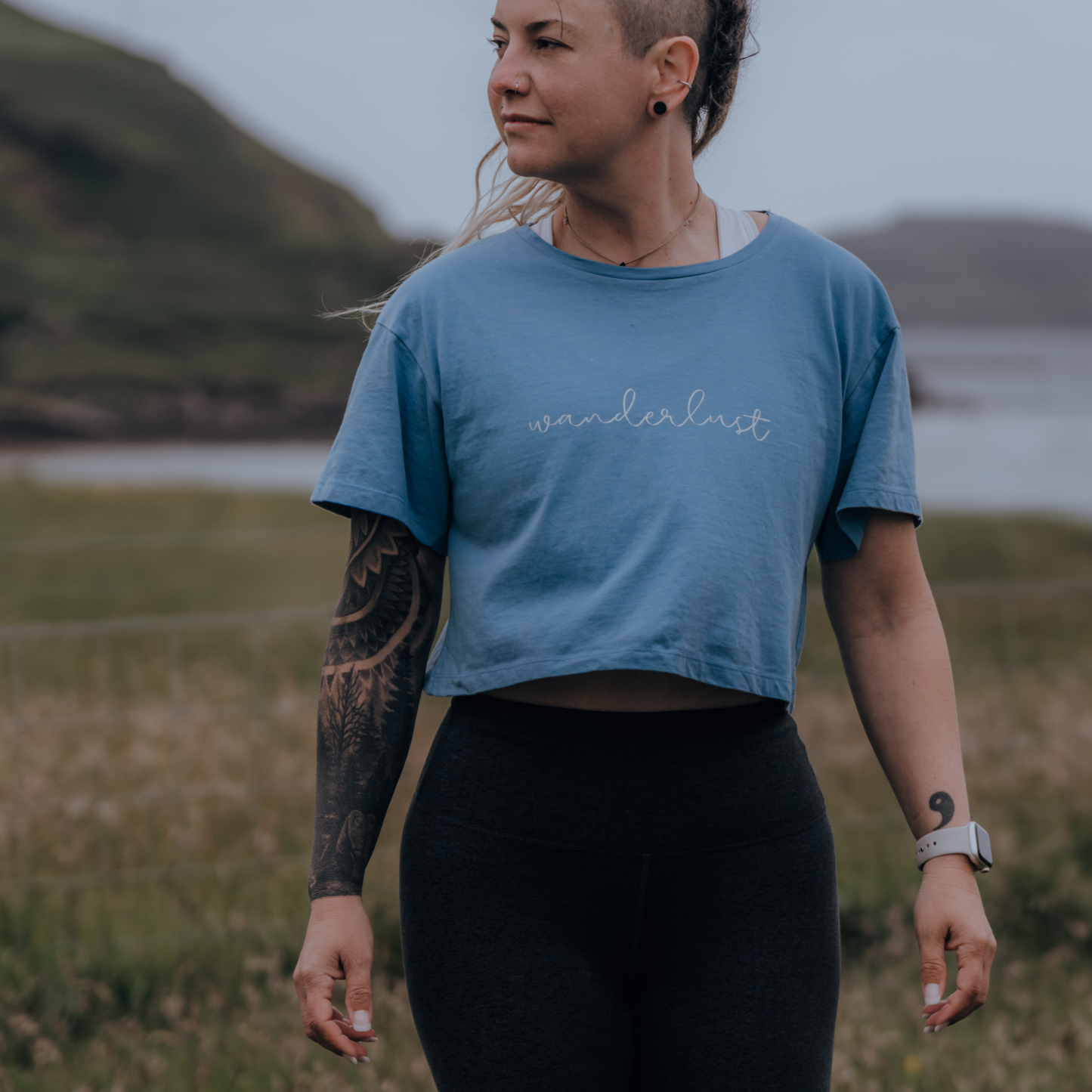 Wanderlust Cropped T