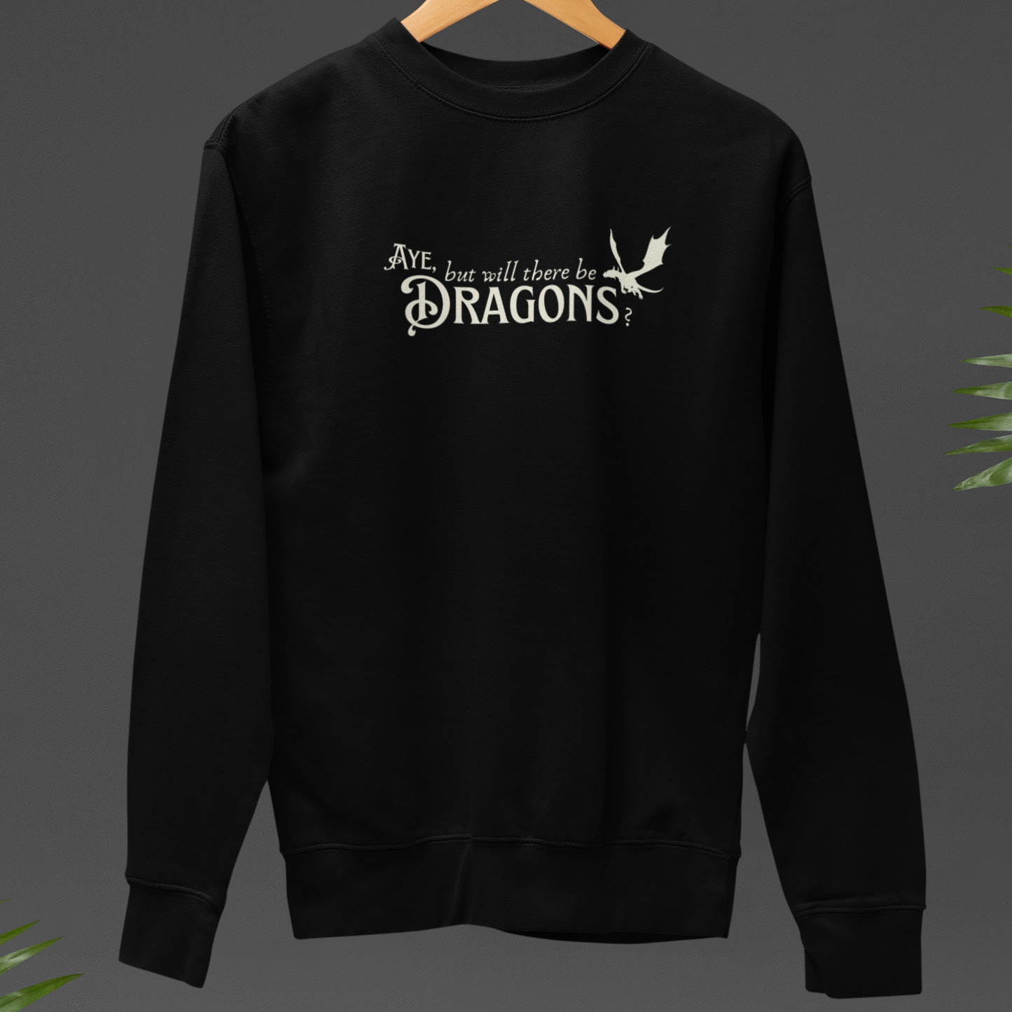 Are There Dragons Unisex Sweater