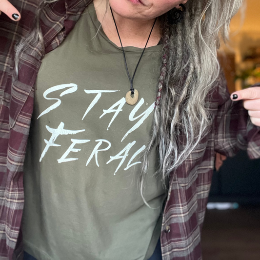 Stay Feral Classic Fit T