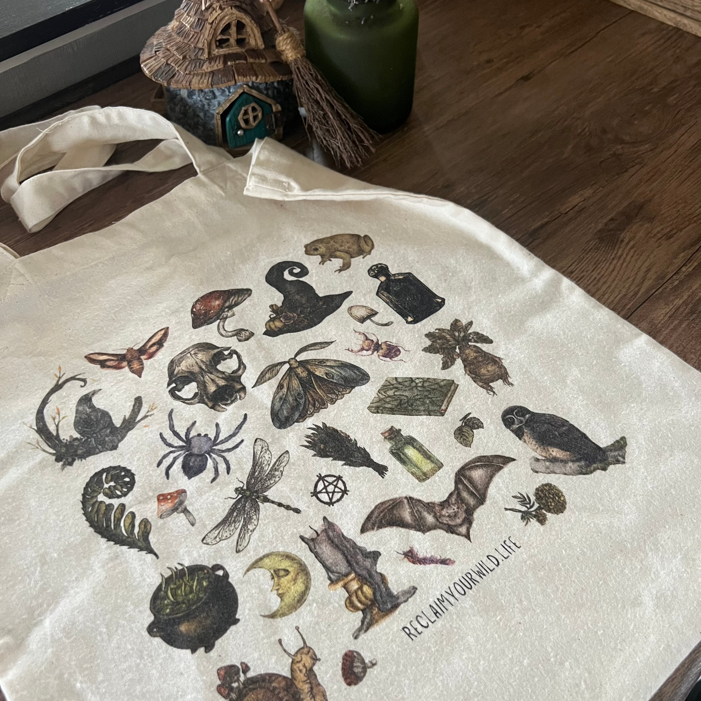Witchy Organic Cotton Tote