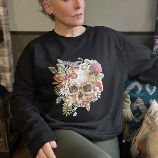 Nature Skull Unisex Sweater