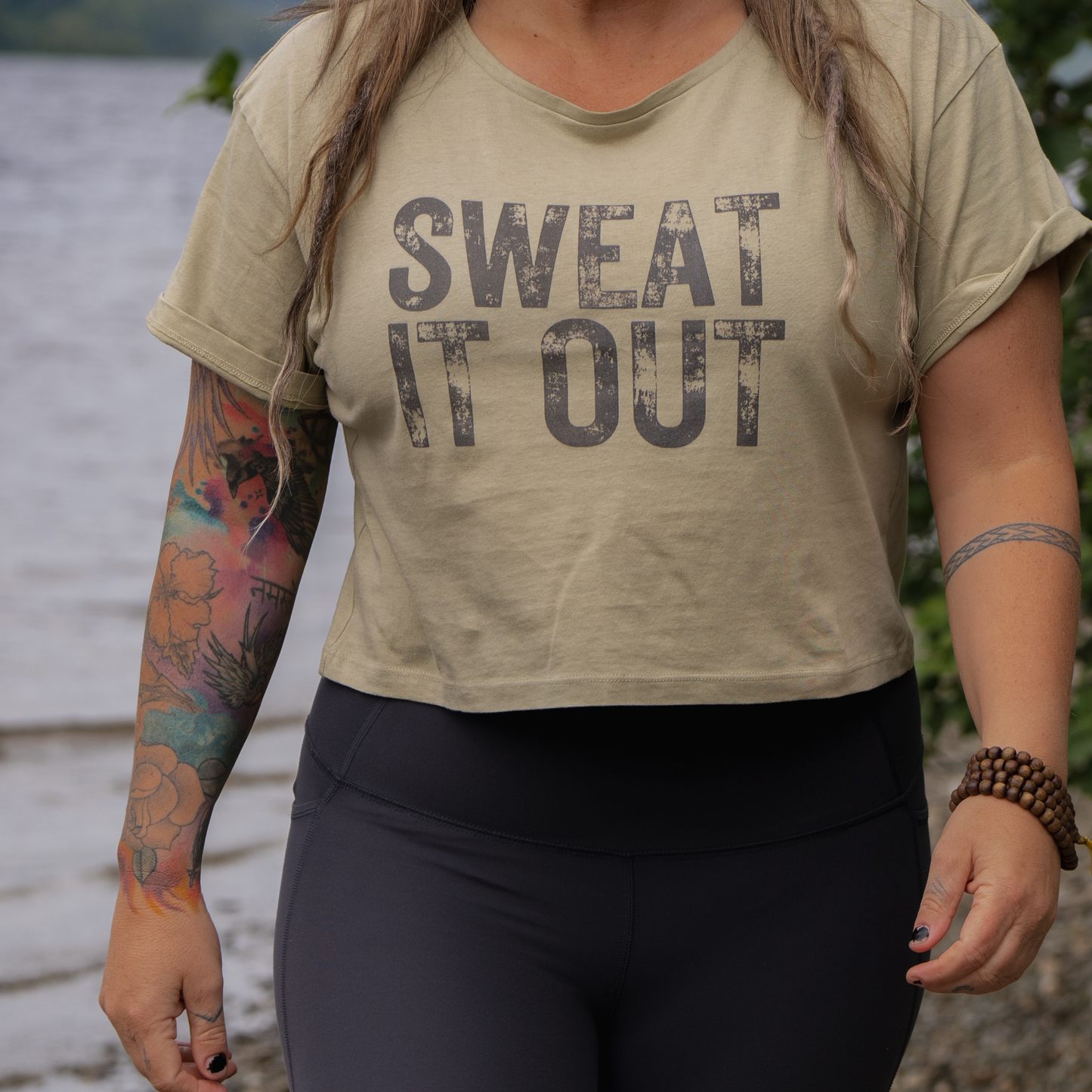 Sweat It Out Cropped T