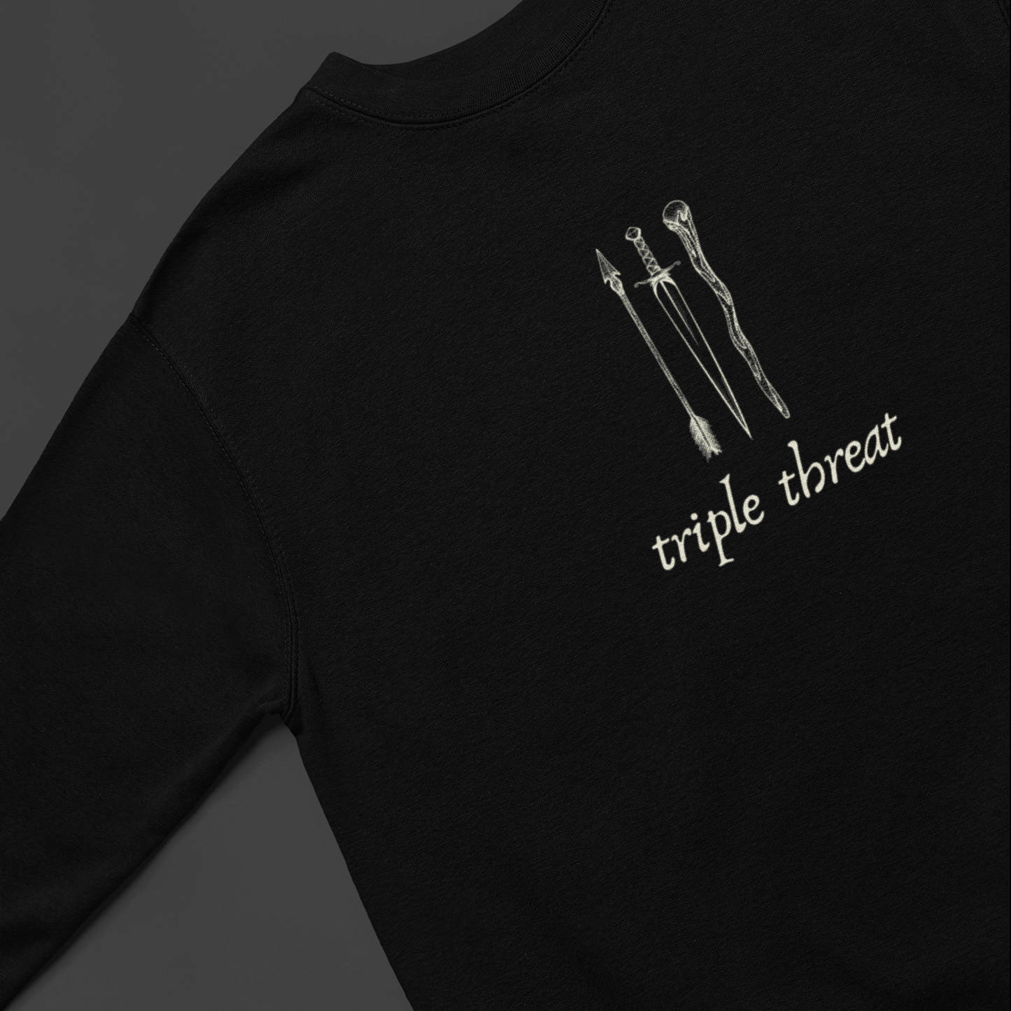 Triple Threat Unisex Sweater